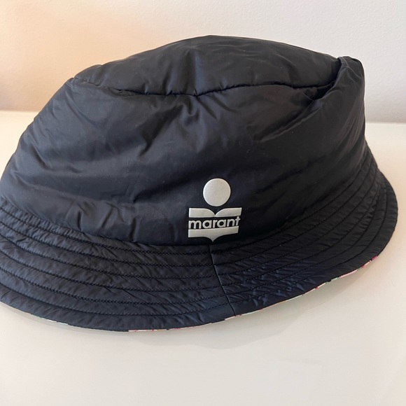 Isabel Marant Haley Reversible Hat in Multicolour - Picture 4 of 5